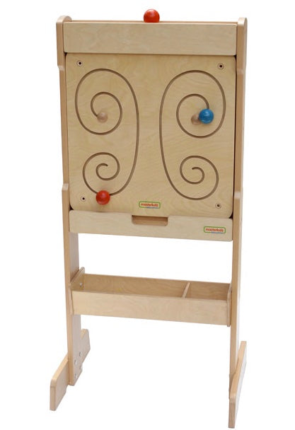 Double-Sided Activity Board Floor Stand and Painting Window