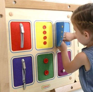 Activity Board - Zippers and Buttons