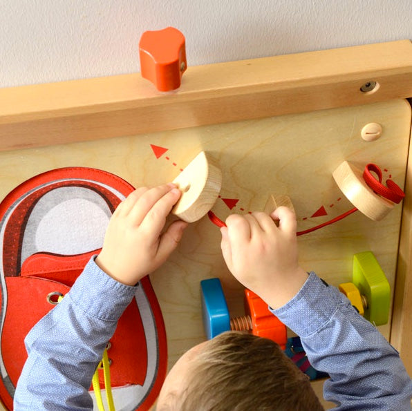 Activity Board - Lacing and Threading