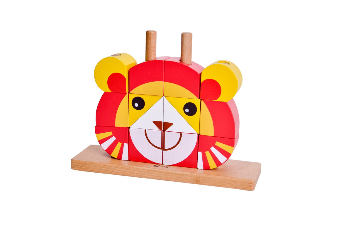 Lion Block Stacker 17pcs