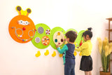 6 Activities Caterpillar Wall Mount