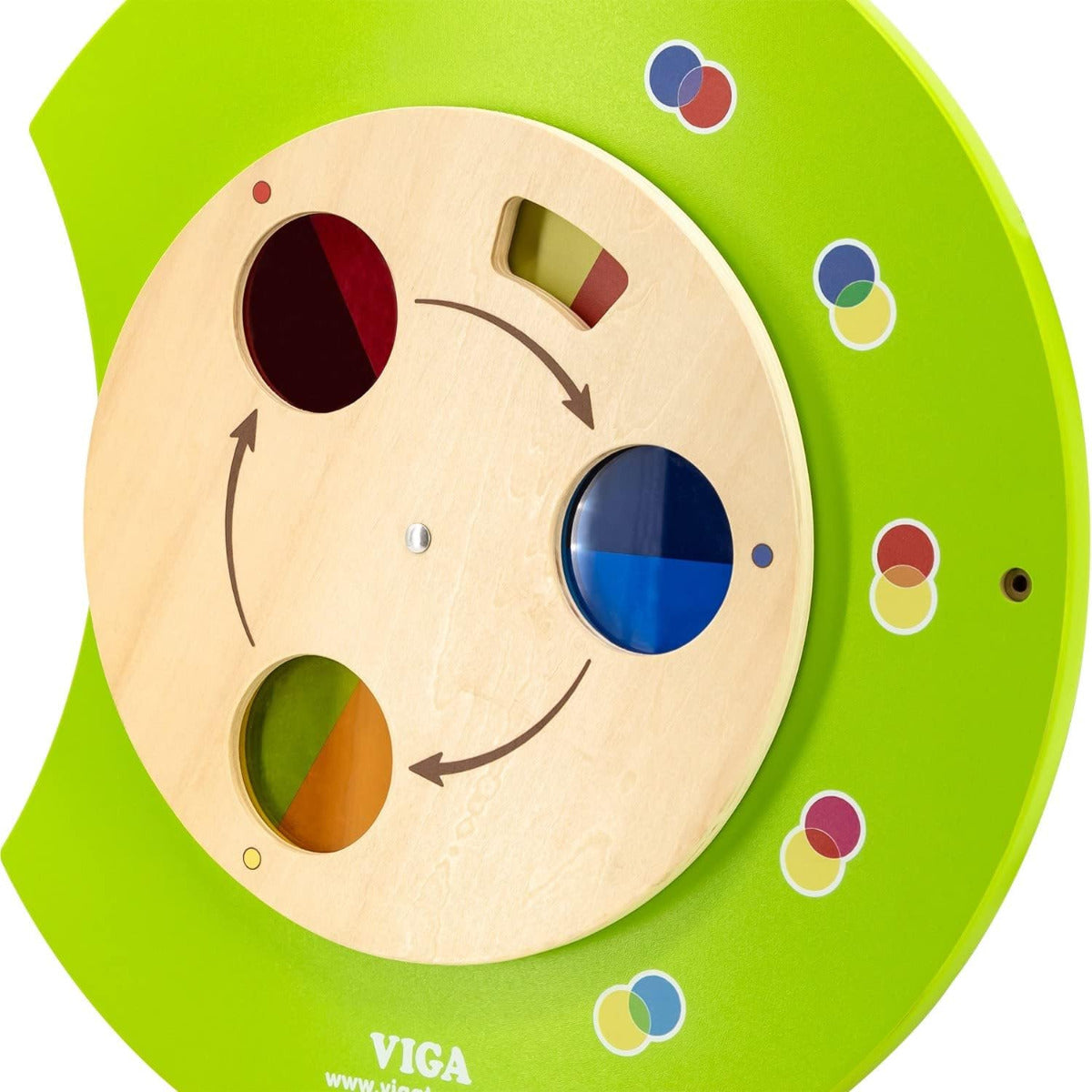 6 Activities Caterpillar Wall Mount