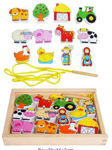 Lacing Farm Set 12pcs