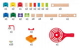 Cascading Dominoes and Marble Run 50pcs