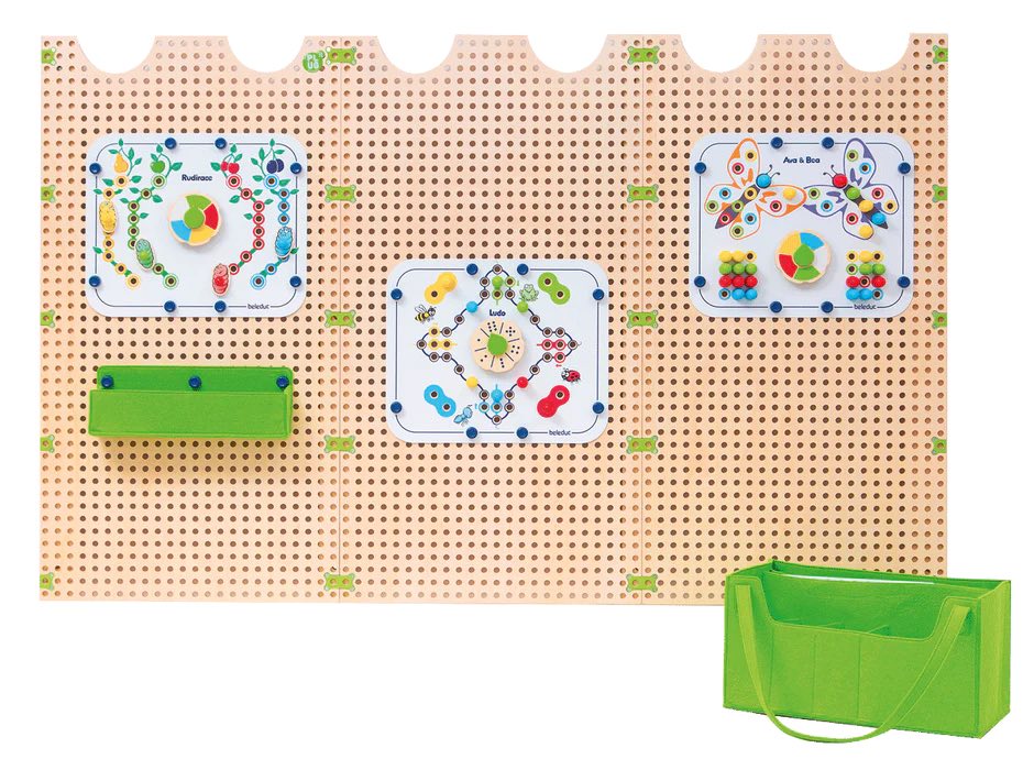 Plug It 3 Wall Panel Set With 3 Games and Accessories Combo
