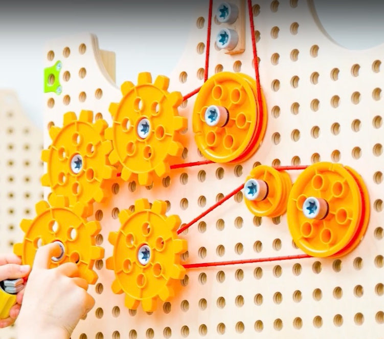 Plug It Pulleys and Gears Set