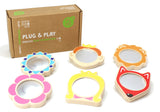 Plug It Mirrors Set 6pcs