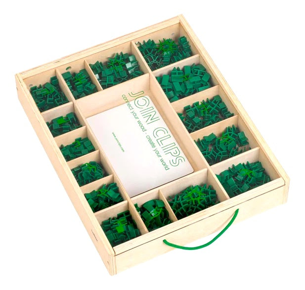 Clips Planks and Wheels Kit 1448pcs