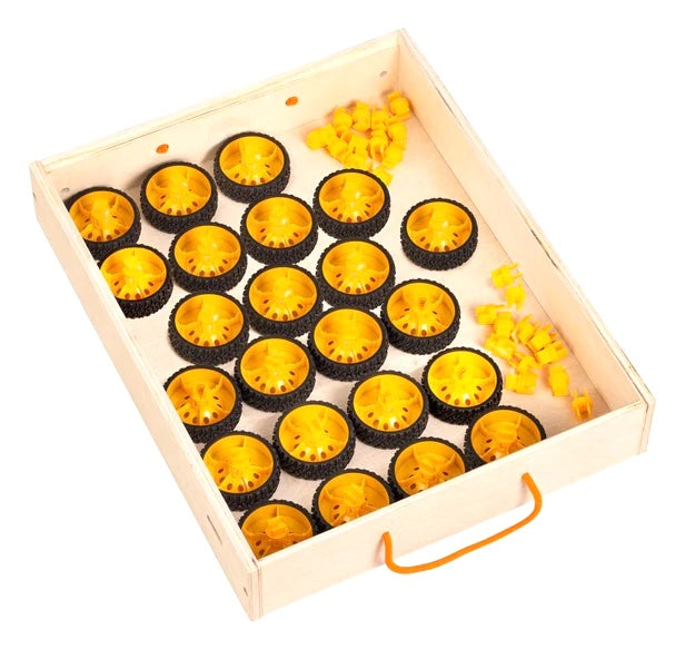 Clips Planks and Wheels Kit 1448pcs