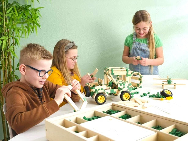 Clips Planks and Wheels Kit 1448pcs