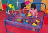 Deluxe Clear Water Playtray, Frame, Lid and Accessories Rack