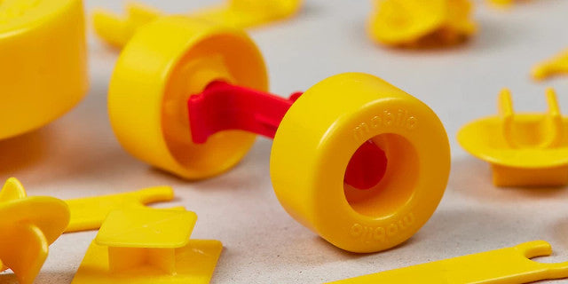 Mobilo Eco Connectors & Wheels Set – 64pcs | STEM Construction for Kids