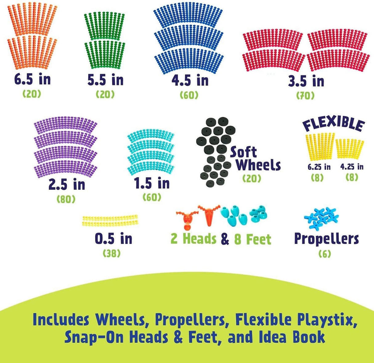 Playstix Bucket 400pcs
