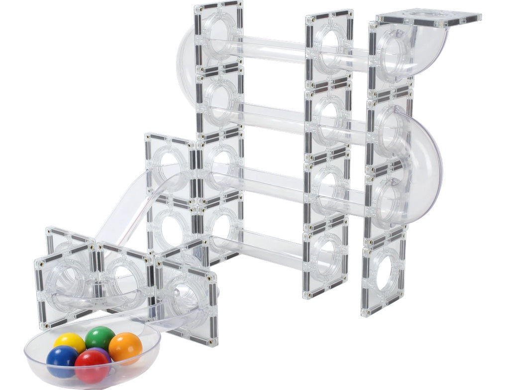 Magnetic Ice Marble Run 120pcs