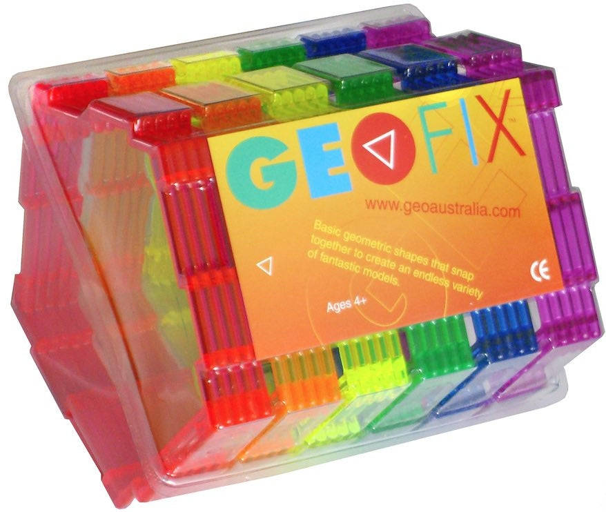 Geoshapes Pentagons Crystal Fluoro Pack 30pcs