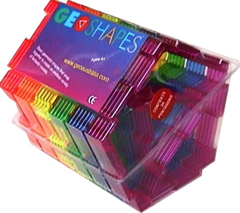 Geoshapes Pentagons with Triangle Crystal Fluoro Pack 30pcs