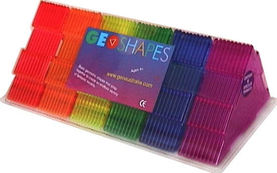 Geoshapes Isosceles Triangles Crystal Fluoro Pack 60pcs