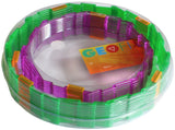Geoshapes Octagons and Decagons Crystal Fluoro Pack 24pcs
