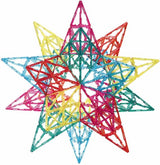 Geoshapes Crystal Fluoro Schools Pack in Tub 480pcs