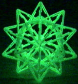 Mini Geofix Glow-in-the-Dark Triangles 120pcs