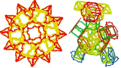 Mini Geofix Crystal Fluro Construction Set – 150pcs for Classrooms