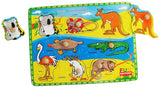 Aussie Animals Knobbed Reveal Puzzle 8pcs