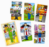 Occupations Puzzles Match 18pcs