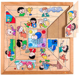 Spider Emotions Sorting Puzzle 17pcs