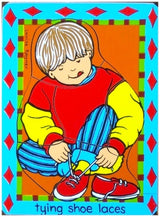 Tying Shoelaces Puzzle 6pcs