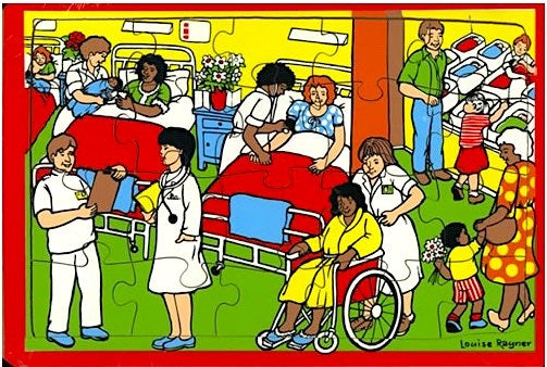 Maternity Hospital Puzzle 24pcs