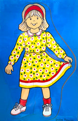 Caucasian Girl 3 Layer Puzzle 17pcs