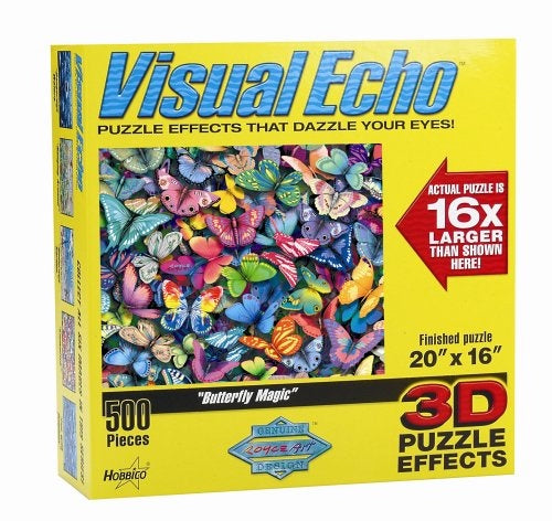 Visual Echo 3D Puzzle Butterfly Magic 500pcs