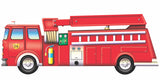 Fire Engine Table Puzzle 12pcs
