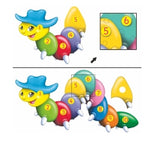 Counting Caterpillar Table Puzzle 20pcs