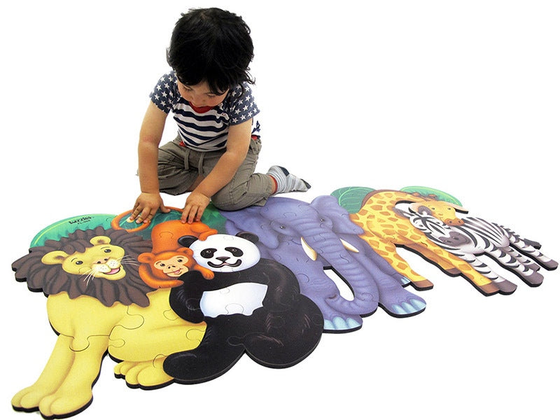 Enormous Wild Animals Floor Puzzle 40pcs