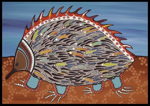Echidna A3 Table Puzzle 204pcs