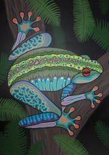 Green Tree Frog A3 Puzzle 24pcs