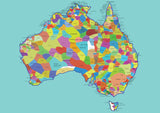 Indigenous Nations of Australia A3 Puzzle 48pcs
