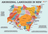 Indigenous Languages of NSW A3 Table Puzzle 204pcs