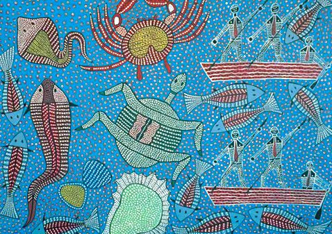 Gathering Seafood A3 Table Puzzle 204pcs