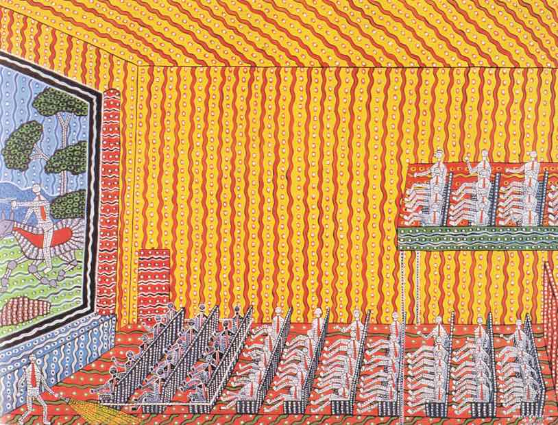 Roped Off at the Pictures A3 Puzzle 24pcs
