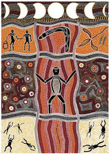 How the Rainbow, Moon and Stars Were Created A3 Puzzle 96pcs