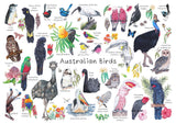 Australian Birds A3 Puzzle 96pcs