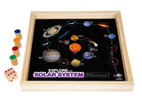 Explore the Solar System Game – Wooden Space Learning Board Game