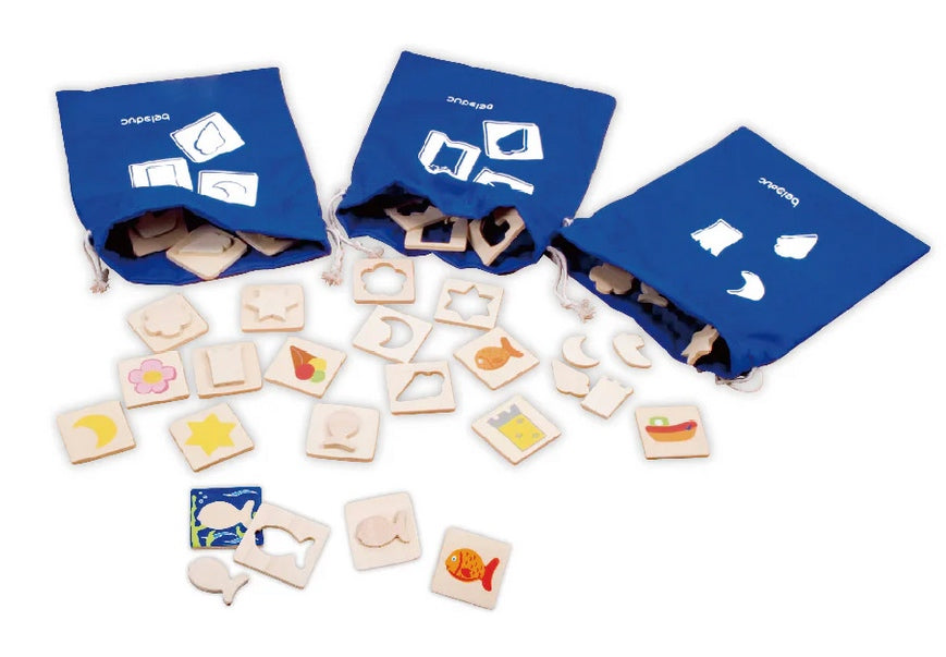 Tastaro Shapes Matching Game 43pcs