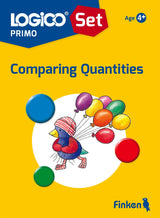 Logico PRIMO Starter Set - Games Board and 3 Sets of 16 Double-Sided Self-Correcting Cards (4yrs+)