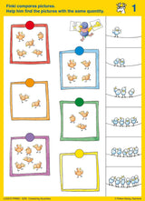 Logico PRIMO Starter Set - Games Board and 3 Sets of 16 Double-Sided Self-Correcting Cards (4yrs+)