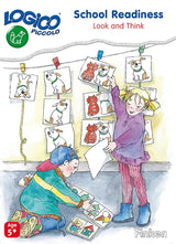 Logico PICCOLO Complete Set - Games Board and 6 Sets of 16 Double-Sided Self-Correcting Cards (6-7yrs+)