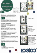 Logico PICCOLO Math Paths #2 Addition and Subtraction to 20. 16 Double-Sided Self Correcting Cards (6yrs+)