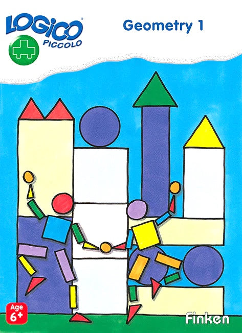 Logico PICCOLO Complete Set - Games Board and 6 Sets of 16 Double-Sided Self-Correcting Cards (6-7yrs+)